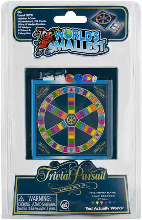 World's Smallest: Trivial Pursuit