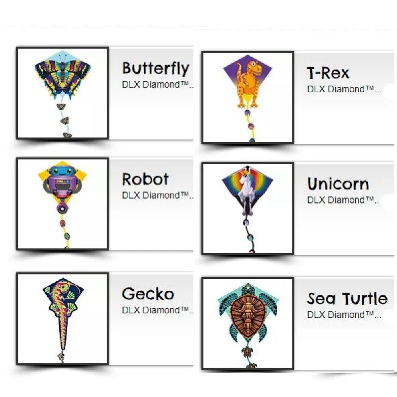 X-Kites DLX Diamond Nylon Kite