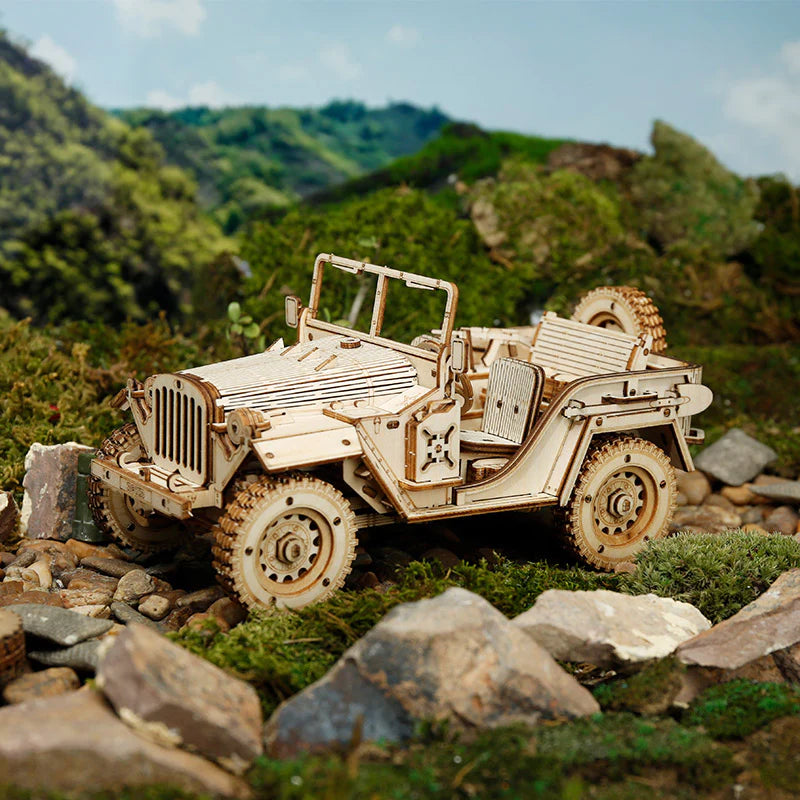 Army Jeep (369 Pcs) 3D Puzzle