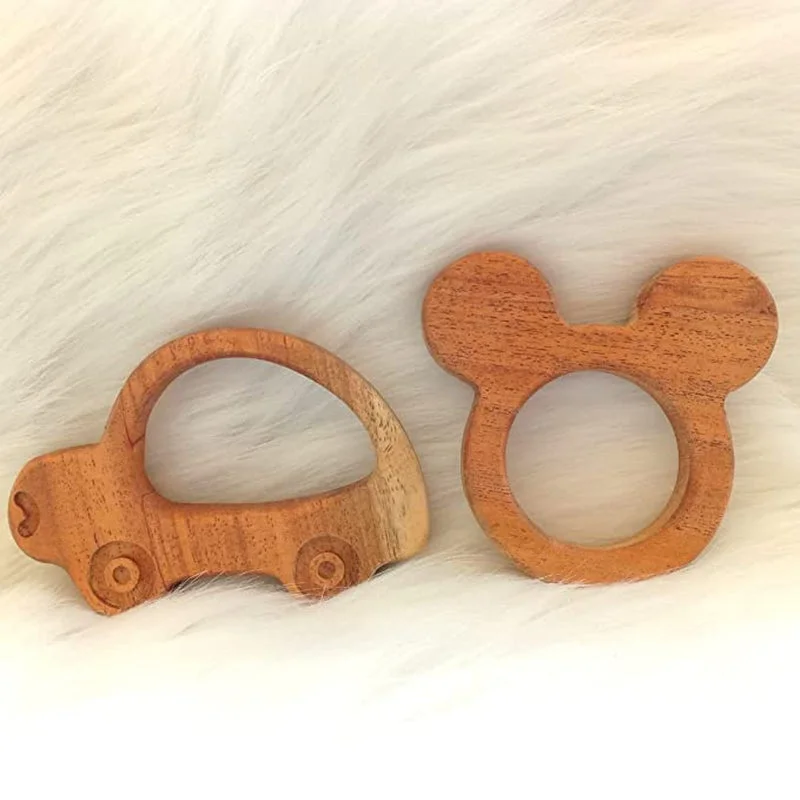 Mickey Car Neem Teether (Set of 2)
