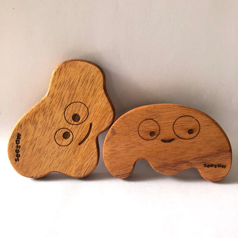 Toothie & Toothsie - Neem Wood Teether Combo